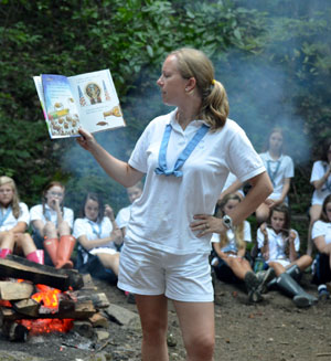 Kris Campbell, Assistant Director of Camp Illahee Summer Camp for Girls